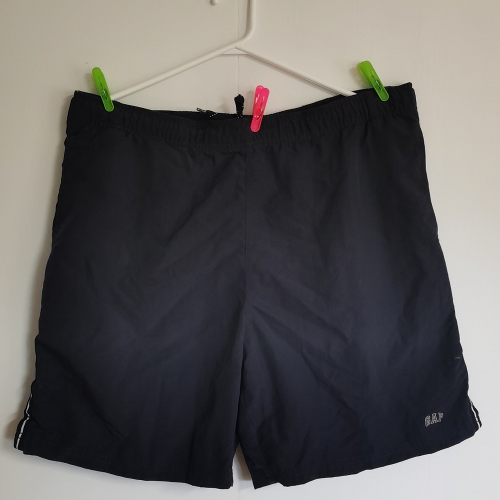 Men's GAP Swim or Run Dark Navy Blue Medium 32-34 Shorts
